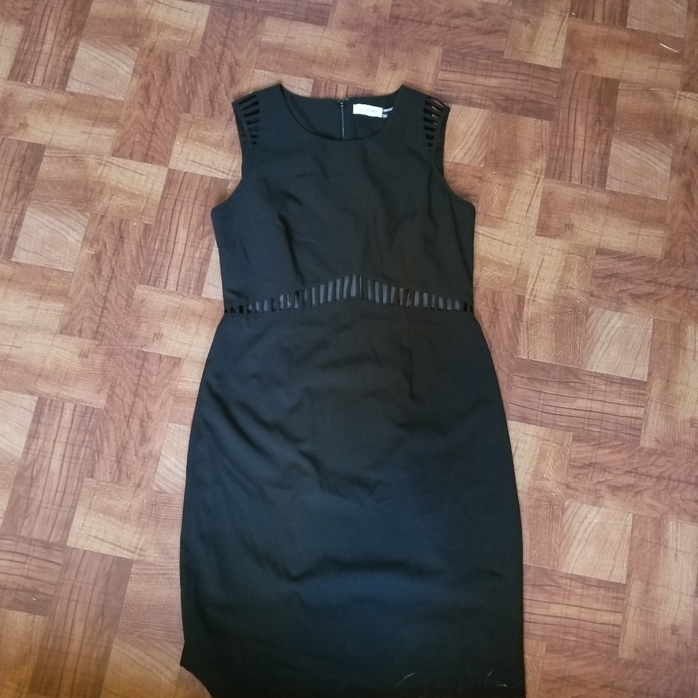 Calvin Klein Sheath Dress w/Cut Outs